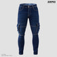 Jeans Hombre Cargo Azul 14450